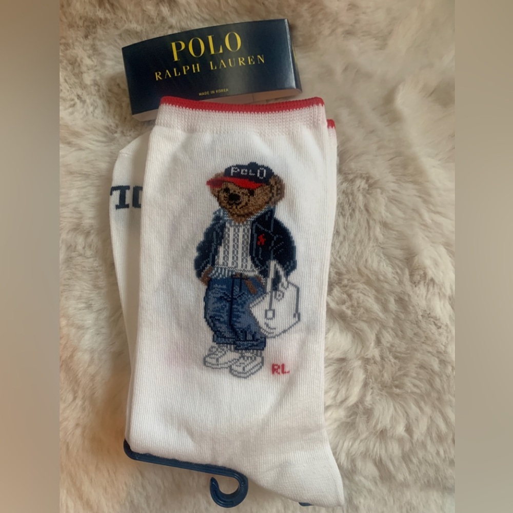 Polo Ralph Lauren Polo Bear Socks Limited Edition NWT